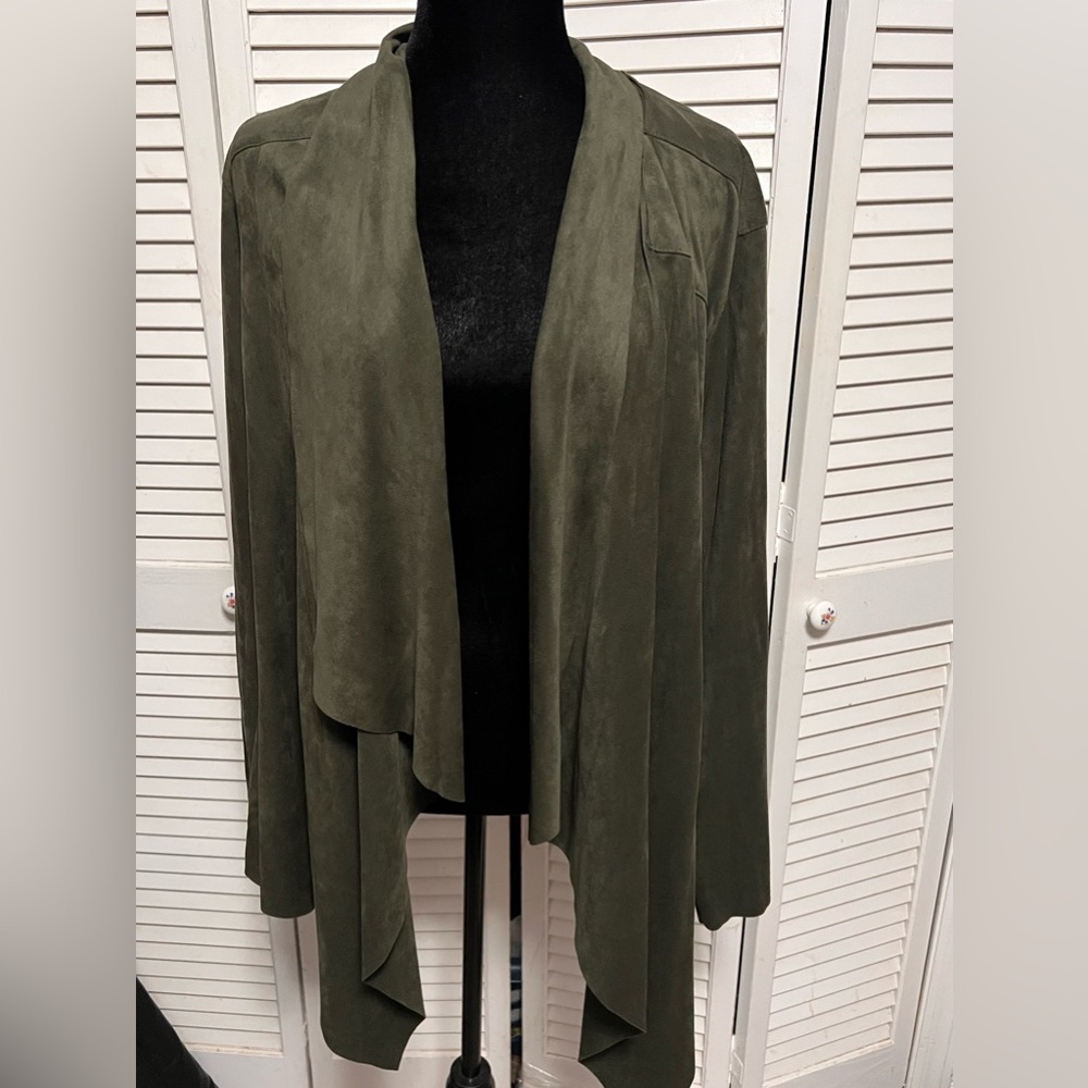 TORRID Suede Jacket -Olive Green- Sz 4X